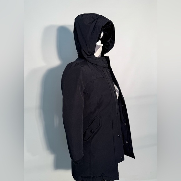 Gap Kids Girls Size M (8) Heavy-Duty Down Expedition Parka Black Hooded - Picture 3 of 10